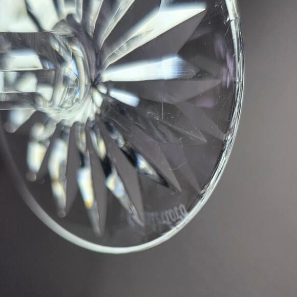 WATERFORD CRYSTAL White Wine 5.5" Glasses Set of 6 with Box - Picture 7 of 9